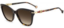 Sunglasses - Carolina Herrera - HER 0379/S - 086 (HA) DARK HAVANA // BROWN GRADIENT