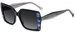 Gafas de Sol - Carolina Herrera - HER 0391/S - 807 (9O) BLACK // DARK GREY GRADIENT