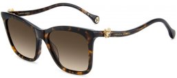 Gafas de Sol - Carolina Herrera - HER 0394/G/S - 086 (HA) DARK HAVANA // BROWN GRADIENT