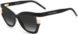 Lunettes de soleil - Carolina Herrera - CH 0002/S - 807 (9O) BLACK // DARK GREY GRADIENT