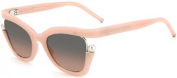 Sunglasses - Carolina Herrera - CH 0002/S - FWM (FF) NUDE // GREY GRADIENT FUCHSIA