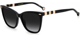 Sunglasses - Carolina Herrera - CH 0044/S - 3H2 (9O) BLACK PINK // DARK GREY GRADIENT