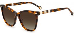 Lunettes de soleil - Carolina Herrera - CH 0044/S - C1H (HA) HAVANA IVORY // BROWN GRADIENT