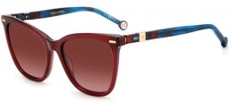 Sunglasses - Carolina Herrera - CH 0044/S - XAE (3X) BURGUNDY BLUE // PINK GRADIENT