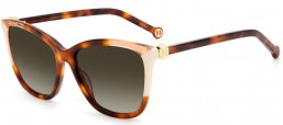 Gafas de Sol - Carolina Herrera - CH 0052/S - C1H (HA) HAVANA IVORY // BROWN GRADIENT