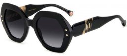Sunglasses - Carolina Herrera - HER 0126/S - WR7 (9O) BLACK HAVANA // DARK GREY GRADIENT