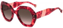 Sunglasses - Carolina Herrera - HER 0126/S - YDC (HA) BURGUNDY HAVANA // BROWN GRADIENT