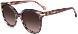 Gafas de Sol - Carolina Herrera - HER 0134/S - 1ZX (HA) PINK HORN // BROWN GRADIENT