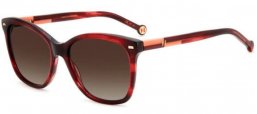 Sunglasses - Carolina Herrera - HER 0137/S - K4G (HA) BURGUNDY HORN // BROWN GRADIENT