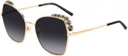 Sunglasses - Carolina Herrera - HER 0145/S - 000 (9O) ROSE GOLD // DARK GREY GRADIENT