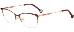 Monturas - Carolina Herrera - HER 0153 - NOA GOLD BURGUNDY