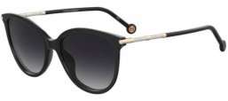 Sunglasses - Carolina Herrera - HER 0189/G/S - 2M2 (9O) BLACK GOLD // DARK GREY GRADIENT