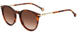 Sunglasses - Carolina Herrera - HER 0230/S - WR9 (HA) HAVANA BROWN // BROWN GRADIENT