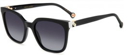 Gafas de Sol - Carolina Herrera - HER 0236/S - 80S (9O) BLACK WHITE // DARK GREY GRADIENT