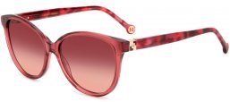 Gafas de Sol - Carolina Herrera - HER 0237/S - 82U (3X) BURGUNDY RED HAVANA // DARK PINK GRADIENT