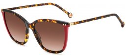 Lunettes de soleil - Carolina Herrera - HER 0245/S - O63 (HA) HAVANA RED // BROWN GRADIENT
