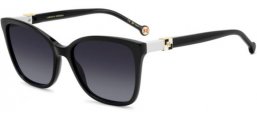 Lunettes de soleil - Carolina Herrera - HER 0273/S - 807 (9O) BLACK // DARK GREY GRADIENT