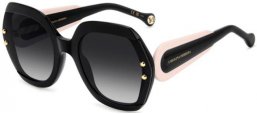 Sunglasses - Carolina Herrera - HER 0314/G/S - 3H2 (9O) BLACK // DARK GREY GRADIENT