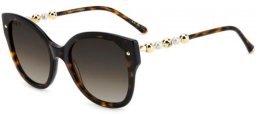 Sunglasses - Carolina Herrera - HER 0318/S - 086 (HA) HAVANA // BROWN GRADIENT