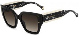 Gafas de Sol - Carolina Herrera - HER 0323/S - 80S (HA) BLACK WHITE // BROWN GRADIENT