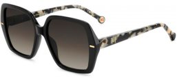 Gafas de Sol - Carolina Herrera - HER 0332/G/S - TCB (HA) BLACK WHITE HAVANA // BROWN GRADIENT