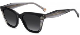 Gafas de Sol - Carolina Herrera - HER 0340/S - 807 (9O) BLACK // DARK GREY GRADIENT