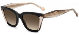 Gafas de Sol - Carolina Herrera - HER 0340/S - KDX (HA) BLACK NUDE // BROWN GRADIENT