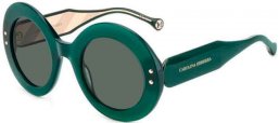 Sunglasses - Carolina Herrera - HER 0081/S - 1ED (QT) GREEN // GREEN