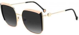 Sunglasses - Carolina Herrera - HER 0111/S - KDX (9O) BLACK NUDE // DARK GREY GRADIENT