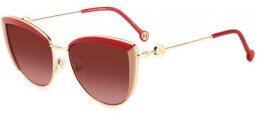 Sunglasses - Carolina Herrera - HER 0112/S - 123 (3X) RED BEIGE // PINK GRADIENT