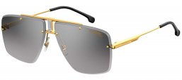 Gafas de Sol - Carrera - CARRERA 1016/S - RHL (IC) GOLD BLACK // GREY GRADIENT SILVER MIRROR