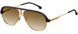 Sunglasses - Carrera - CARRERA 1017/S - 2M2 (86) BLACK GOLD // BLACK BROWN GREEN ANTIREFLECTION