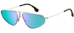 Sunglasses - Carrera - CARRERA 1021/S - 010 (2Y) PALLADIUM // BLUE MIRROR