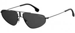 Lunettes de soleil - Carrera - CARRERA 1021/S - V81 (2K) DARK RUTHENIUM BLACK // GREY ANTIREFLECTION