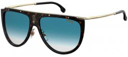 Sunglasses - Carrera - CARRERA 1023/S - 086 (08) DARK HAVANA // DARK BLUE GRADIENT