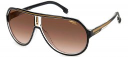 Gafas de Sol - Carrera - CARRERA 1057/S - 2M2 (HA) BLACK GOLD // BROWN GRADIENT