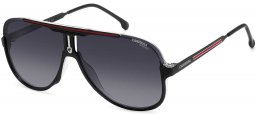 Gafas de Sol - Carrera - CARRERA 1059/S - OIT (9O) BLACK RED // DARK GREY GRADIENT