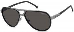 Gafas de Sol - Carrera - CARRERA 1076/S - ANS (M9) BLACK // DARK GREY POLARIZED