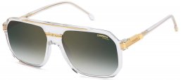 Gafas de Sol - Carrera - CARRERA 1077/S - REJ (D6) CRYSTAL GOLD // GREEN GRADIENT MIRROR GOLD ANTIREFLECTION
