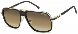 Gafas de Sol - Carrera - CARRERA 1090/S - I46 (N4) MATTE BLACK GOLD // BROWN GRADIENT BRICK
