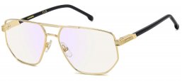 Monturas - Carrera - CARRERA 1141 - RHL (2Y) GOLD // LIGHT BLUE MIRROR
