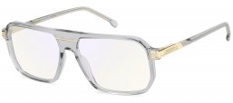 Monturas - Carrera - CARRERA 1148 - KB7 (13) TRANSPARENT GREY // LIGHT VIOLET MIRROR