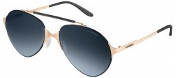 Gafas de Sol - Carrera - CARRERA 124/S - 1PW (HD)  MATTE BLACK GOLD // GREY GRADIENT