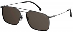 Gafas de Sol - Carrera - CARRERA 186/S - V81 (IR) DARK RUTHENIUM BLACK // GREY