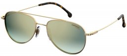 Gafas de Sol - Carrera - CARRERA 187/S - 06J (EZ) GOLD HAVANA // GREEN GRADIENT MIRROR