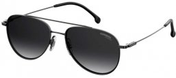 Lunettes de soleil - Carrera - CARRERA 187/S - V81 (9O) DARK RUTHENIUM BLACK // DARK GREY GRADIENT