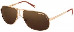 Gafas de Sol - Carrera - CARRERA 2 - 81D (EC) LIGHT GOLD METAL SHINY // BROWN