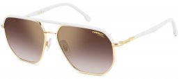 Gafas de Sol - Carrera - CARRERA 304/S - VVP (YK) GOLD IVORY // BURGUNDY GRADIENT GOLD MIRROR