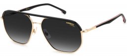 Gafas de Sol - Carrera - CARRERA 304/S - W97 (9O) GOLD STRIPED BLACK // DARK GREY GRADIENT