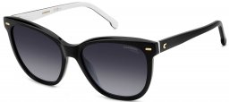 Gafas de Sol - Carrera - CARRERA 3043/S - 80S (9O) BLACK WHITE // DARK GREY GRADIENT